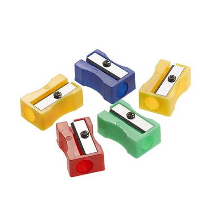 <p>pencil sharpener [<span>ˈpensl ˈʃɑːpnə(r)]</span></p>