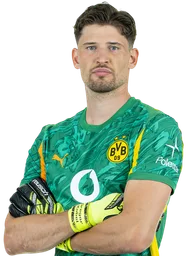 <p><strong><mark data-color="rgba(0, 0, 0, 0)" style="background-color: rgba(0, 0, 0, 0); color: inherit;">Målvakt i Borussia Dortmund och det schweiziska landslaget</mark></strong><span>.</span></p>