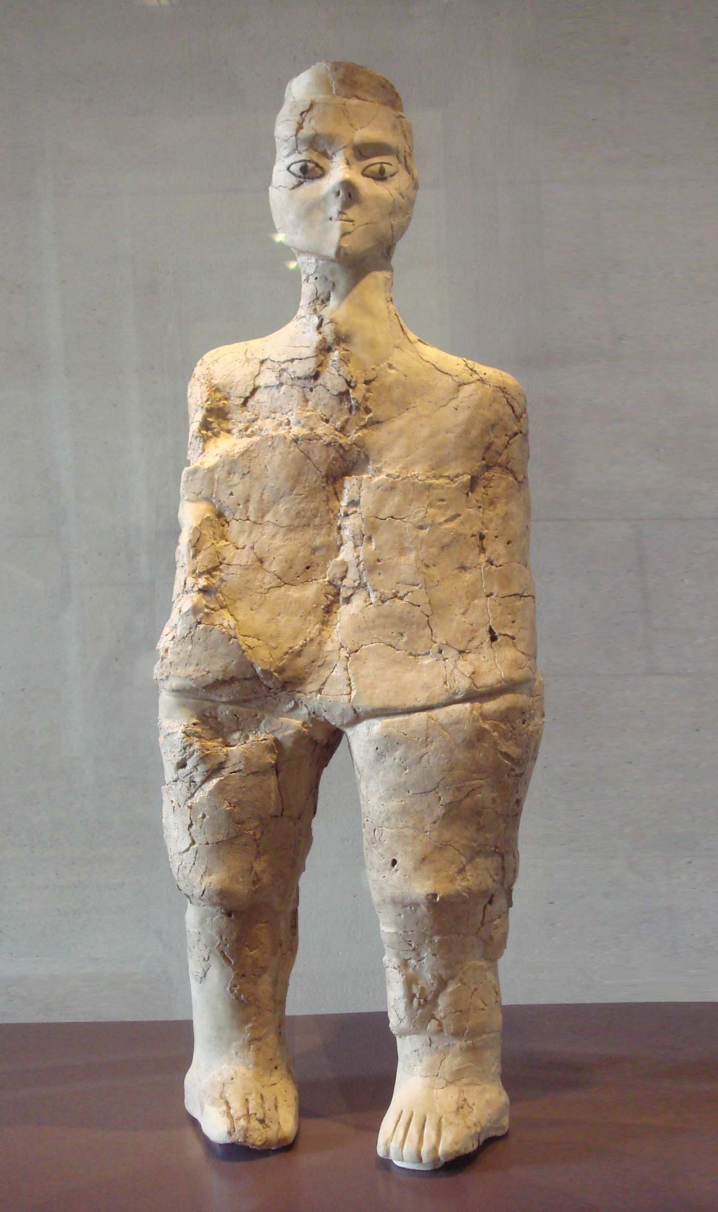 <p>Ain Ghazal plaster statues (Neolithic)</p>