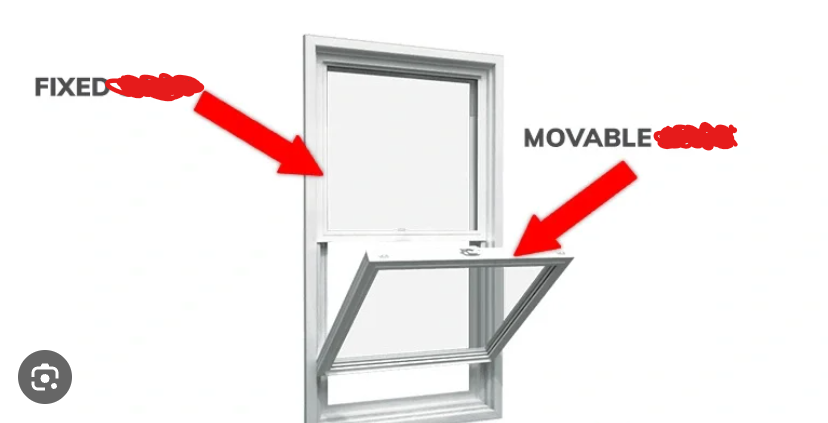 <p>An individual frame around a window.</p>