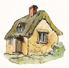 <p>little house, cottage</p>