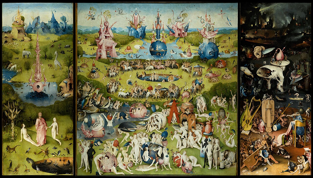 <p>The Garden of Earthly Delights by Hieronymus Bosch</p>