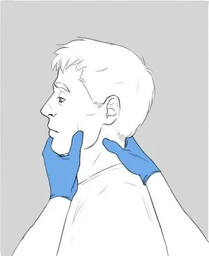 <p>name the c-spine grip</p>
