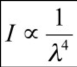 <p>rayleigh scattering is the elastic scattering of light from particles less than approximately one-tenth the wavelength of the light </p>