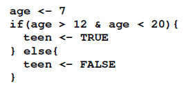 <p>The <code>if</code> statement is used for execution of code only when the specified condition is TRUE</p><p>An <code>else</code> statement can be used in conjunction with the <code>if</code> statement to provide alternative code to execute when the condition is FALSE</p>