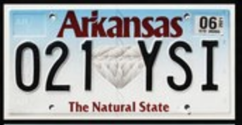 <p>Arkansas, 1</p>