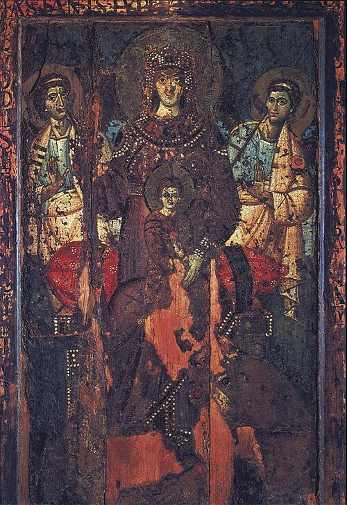 <p>Santa Maria: Panel painting</p>