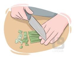 <p>chop <span>(v)</span></p>