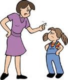 <p>express to (someone) one's disapproval of or disappointment in their actions</p><ul><li><p>express disapproval of or disappointment in ones action</p></li><li><p>reprimand, disapproval</p></li></ul><p></p>