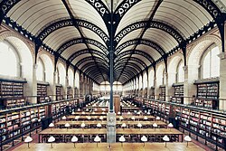 <p>-Bibliotheque Sainte-Genevieve (Sainte-Genevieve Library)</p>
