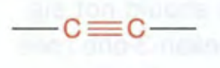 <p>Triple bond, sp hybridized </p>