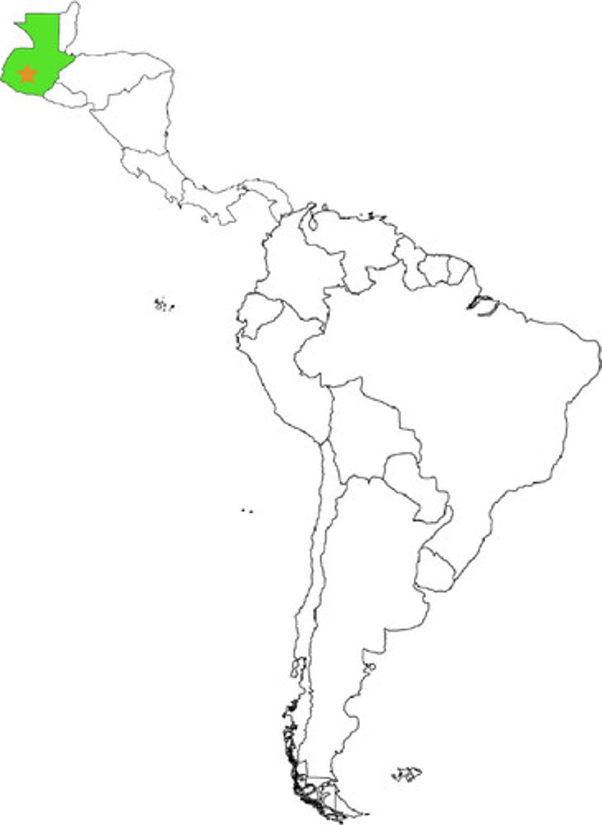 <p>La ciudad de Guatemala</p>