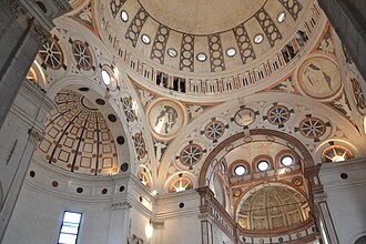 <p>Santa Maria della Grazie, Bramante/Solari, Milaan, vroeg renaissance, 1480</p>
