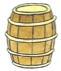 <p>thùng /ˈbær.əl/</p>