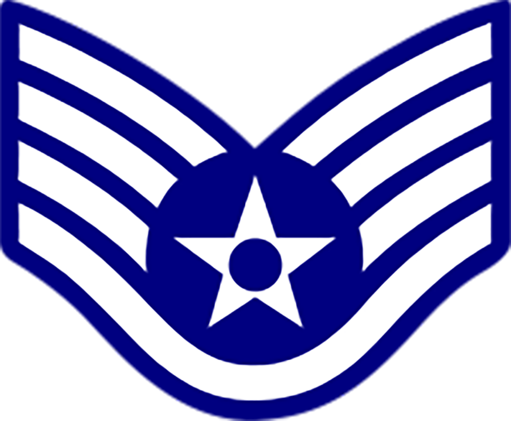 <p>What is the E5 Air Force title and acronym?</p>