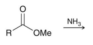 <p>ester + amine</p>