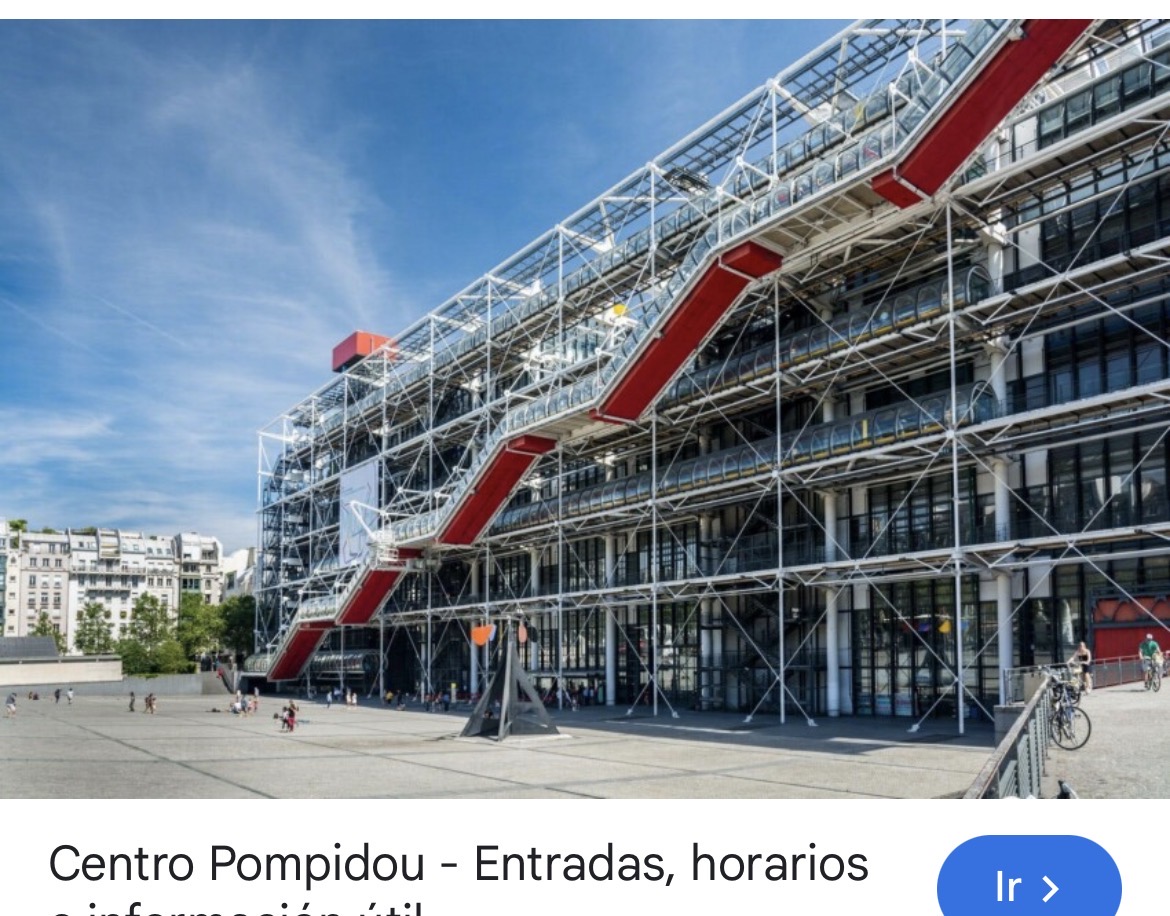 <p>Renzo Pompidou ( centre Pompidou ) post-modernism </p>
