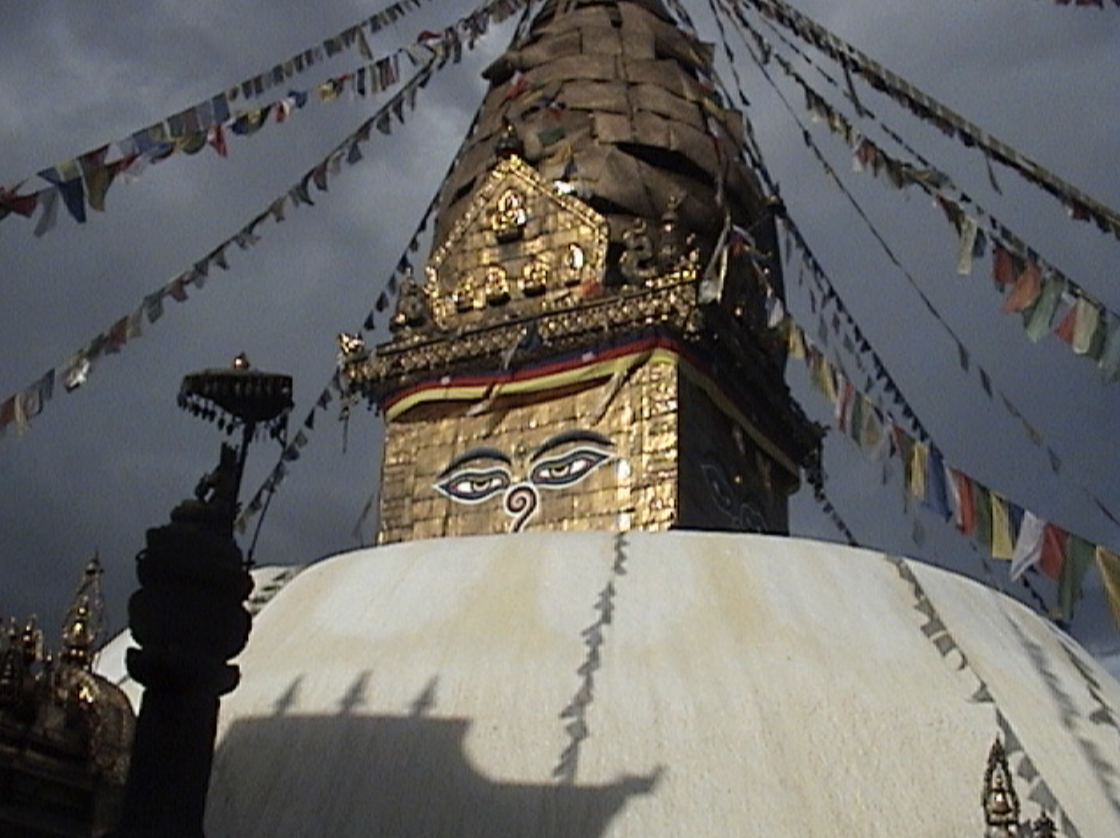 <p>the most important sacred site in the Kathmandu valley, a location where the self-existent came forth in the form of light </p>