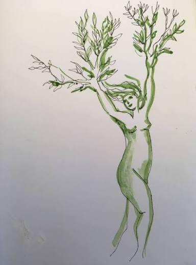 <p><span>L’histoire de Daphné est l’un des mythes les plus célèbres de la mythologie grecque.</span></p><p><span>Daphné était une jeune nymphe qui aimait la nature et la liberté. Elle ne souhaitait ni se marier ni tomber amoureuse. Un jour, le dieu Apollon se moqua de Cupidon. Pour se venger, cupidon tira deux flèches :</span></p><ul><li><p><span>une flèche d’or sur Apollon, qui le rendit follement amoureux de Daphné ;</span></p></li><li><p><span>une flèche de plomb sur Daphné, qui lui inspira un profond rejet de l’amour.</span></p></li></ul><p><span>Apollon poursuivit alors Daphné à travers les forêts. Terrifiée et sur le point d’être rattrapée, elle implora son père, le dieu-fleuve Pénée, de la sauver. Celui-ci la transforma en laurier : ses pieds devinrent des racines, ses bras des branches et ses cheveux des feuilles.</span></p><p><span><span>Même après cette transformation, Apollon continua à l’aimer. Il déclara alors que le laurier serait son arbre sacré. C’est pour cette raison que, dans l’Antiquité, les poètes, les athlètes et les héros victorieux recevaient des couronnes de laurier.</span></span></p>