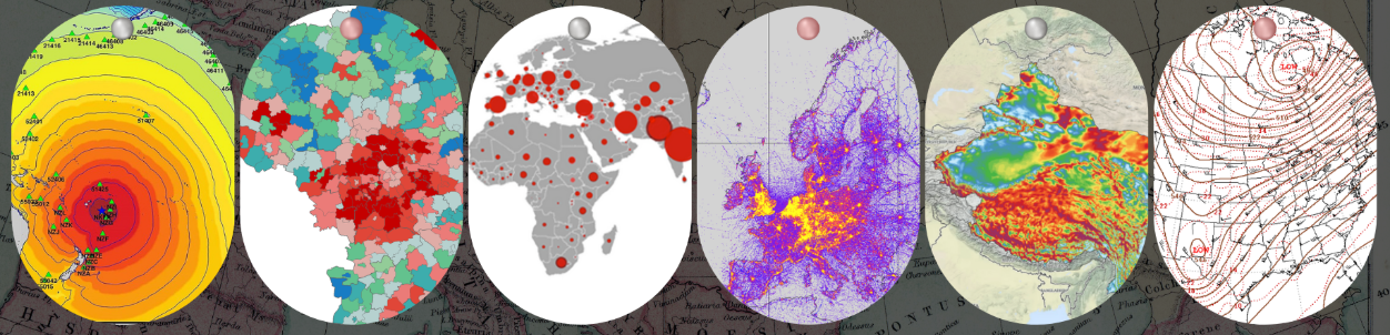 <p>thematic maps</p>