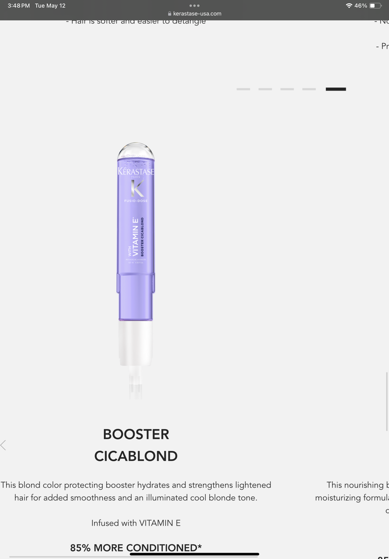 <p>Booster cicablond</p>
