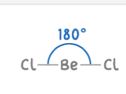 <p>2 electron pairs </p><p>2 bonding pairs, 0 lone pairs </p><p></p>