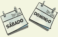<p>On weekends</p>