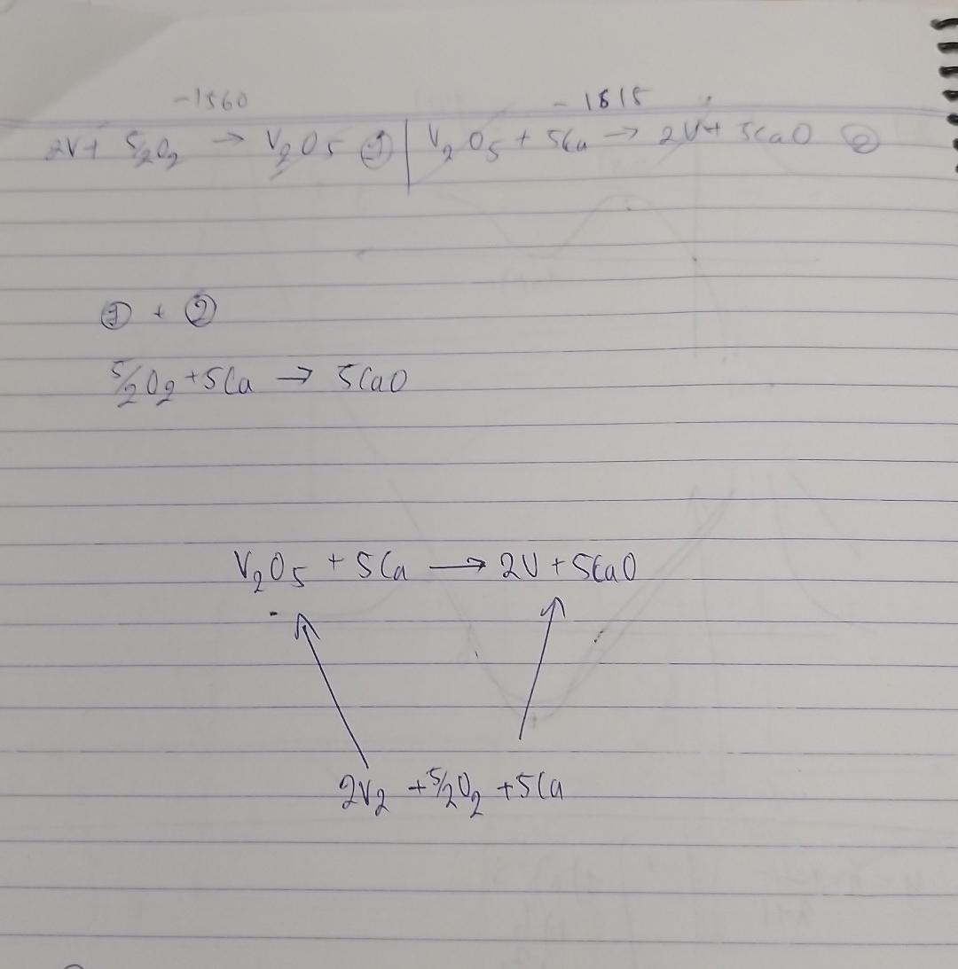 <p>they will give main reaction eqn + 1 formation </p><p>add those 2 and cancel same stuff on opp sides</p><p>that is the bottom part of triangle + whatever else you need to satisfy all the formations </p>