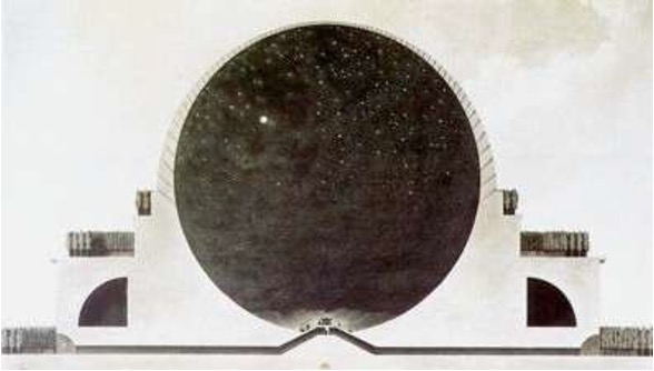 <p>ontwerp cenotaaf voor Isaac Newton</p><p>1784</p><p>Boulée</p>