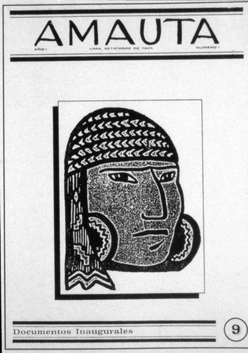 <p>Sabogal, cover of Amauta magazine, 1920s, peru</p>