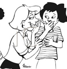 <p>trò chuyên với ai về cái j (phr.v)</p>