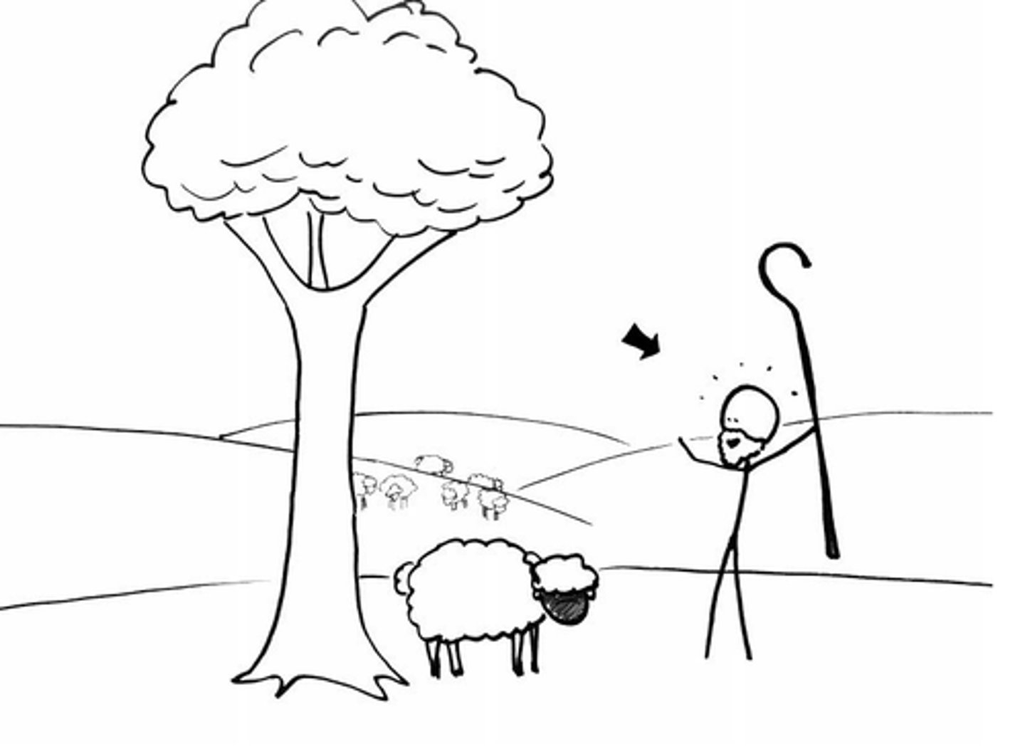 <p>verbum:</p><p>To see/find something you were looking for</p>