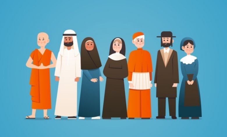 <p>religious (a) <span>/rɪˈlɪdʒəs/</span></p>