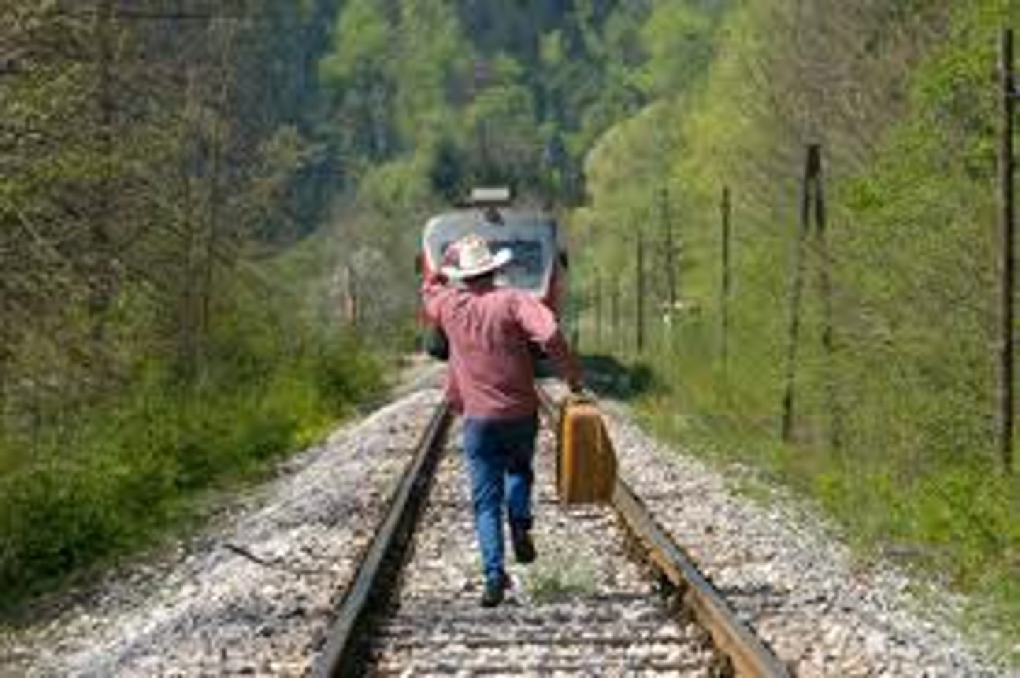 <p>to be too late to catch a train</p>