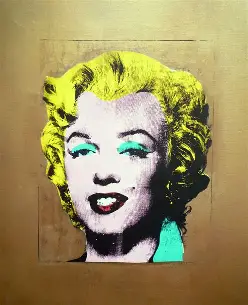 <p>Andy Warhol<br>Gold Marilyn Monroe<br>1962</p>