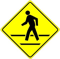 <p>What does the road sign below indicate?</p>