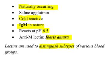 <p><strong><u>MNSs Blood Group Ag</u></strong></p>
