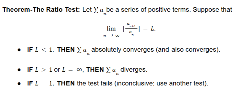 <p>Use when we see factors of x<sub><sup>n</sup> </sub>or a  factorial !.</p>