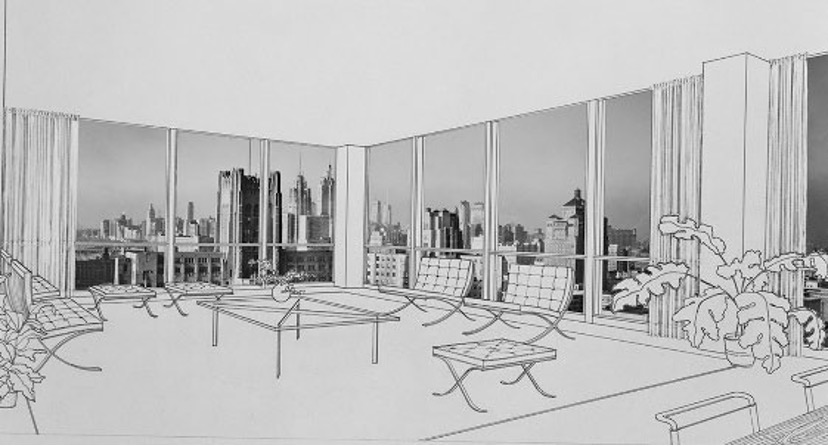 <p>Lake Shore Drive </p><p>1948-1951</p><p>Chicago </p><p>Mies van der Rohe</p>