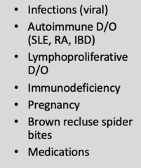<p>IgG antibodies active at body temperature that can be primary or secondary</p>