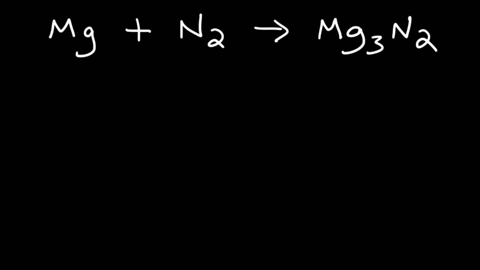 <p>Write down the symbolic equation</p>