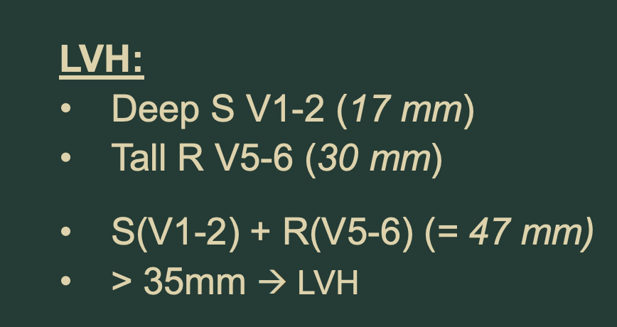 <p>LVH </p>