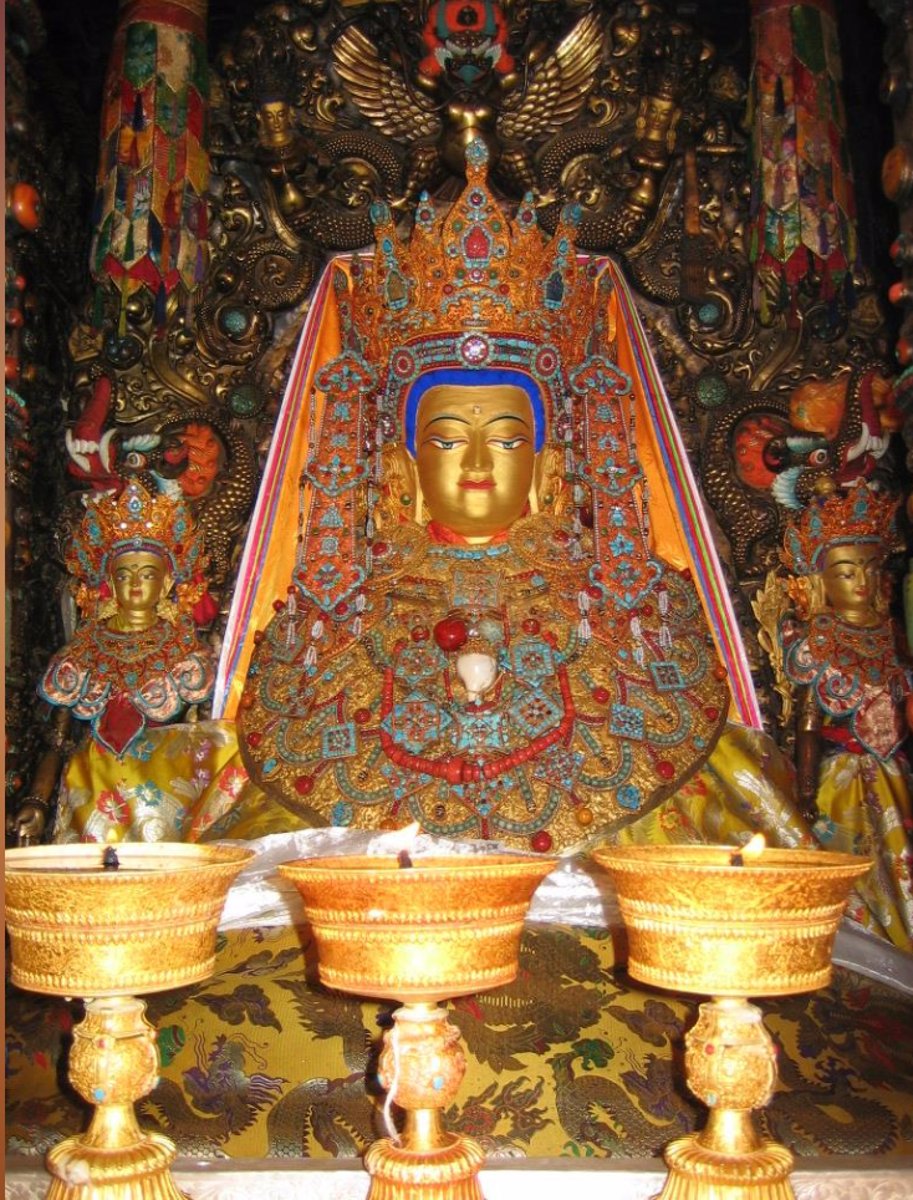 <p>Chinese princess believed to have brought Jowo Shakamuni to Tibet as part of her dowry to emperor Songsten Gampo in 641</p>