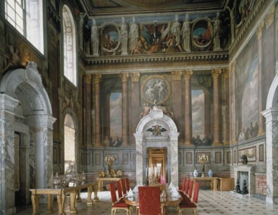 <p>- typically the center room</p>