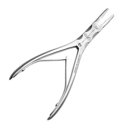 <p>Bites bone, trims osteophytes, cleans the canal, and can make a bone plug.</p>