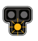 <p>What does the HAWK sighn w/ yellow lights blinking mean?</p>