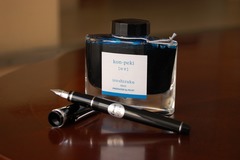 <p>mực - chất lỏng dùng để vẽ hoặc viết (Example: He drew with black ink. - Anh ấy vẽ bằng mực đen.)</p>