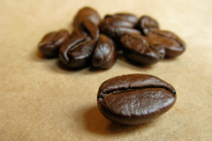 <p>a seed of the coffee bush, roasted and ground to make coffee Example: Freshly ground _____ _____ produce the best aroma. hạt cà phê c Hạt cà phê nguyên bản (chưa xay). UK: /ˈkɒf.i biːn/ | US: /ˈkɑː.fi biːn/</p>