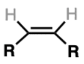 <p>how is this alkene substituted?</p>