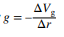 <ul><li><p>The gradient of the gravitational potential vs position graph is called the potential gradient, this is always equal to the gravitational field strength of that location. Can be measured in Vm<sup>-1</sup>, Nkg<sup>-1</sup> or ms<sup>-2</sup>.</p></li></ul><p></p>